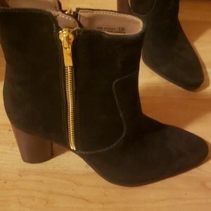 Suede Aerosole Heel Rest Boots